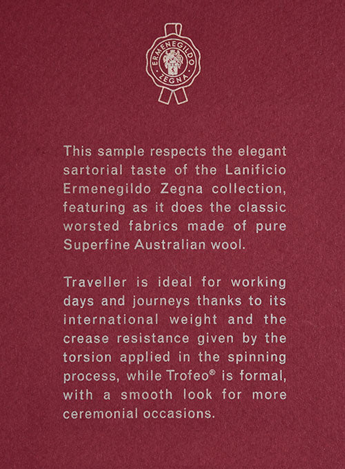 Lanificio Zegna Trofeo Black Wool Suit - Image 8